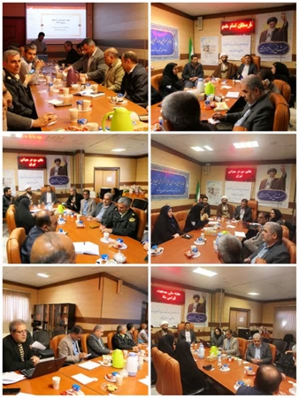 برگزاری کارگروه زیستی، پدافند غیرعامل وشورای سلامت امنیت غذایی شهر سپیددشت( بخش پاپی) 